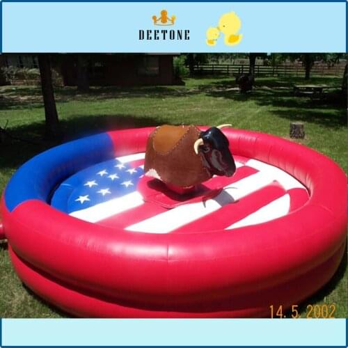 Inflatable mechanical bull for sale, Inflatable Bull Fight Mat in Hot Selling,Amusement rides inflatables
