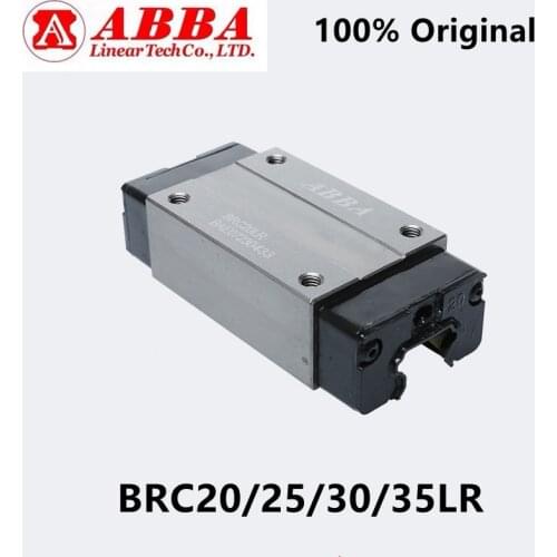 Original Taiwan ABBA block BRH20BL BRC20LR BRH25BL BRC25LR BRH30BL BRC30LR BRH35BL BRD35LR Linear Slider bearing for CNC Router