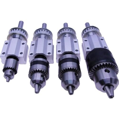 Saw Drill Electric Drill No Power Spindle Assembly DIY Woodworking Cutting Grinding Small Lathe Trimming Belt Drill Chuck Kit