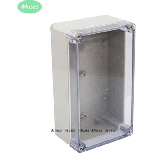 158*90*60mm Plastic Waterproof Enclosure Transparent Meter Case Plastic Electronic Project Box Housing