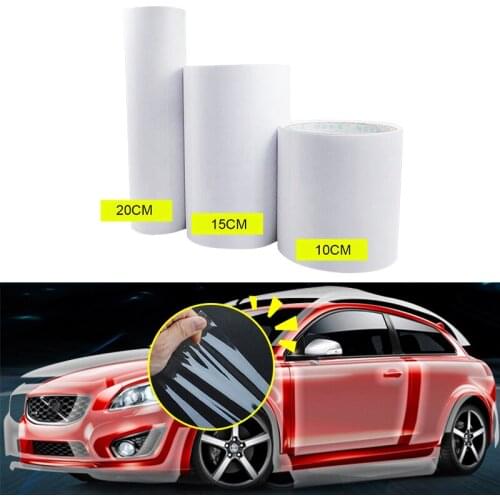 Clear Car PVC Protective Film Anti Scratch Transparence Film Sticker Door Plate Sill Edge Cover Vinyl Film Car Parts 10x300cm