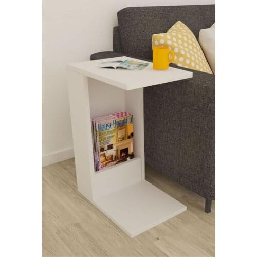 Modern Drop Side Coffee table White coffe table