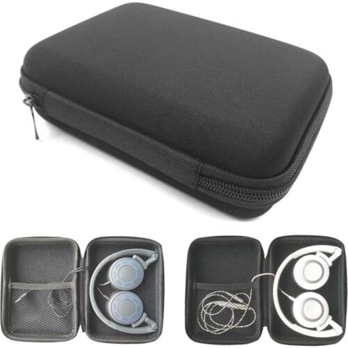 Storage Bag Durable Large Space EVA Portable Headphone Storage Case for AKG K420 K430 K404 Earphone Accessories
