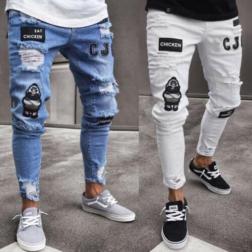 Thefound Men's Biker Jeans China