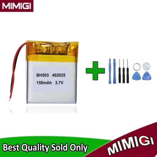 Toolsets + 402025 042025 150mAh Rechargeable Battery For Nokia BH503 HS-21W Bluetooth Earphone Accumulator AKKU