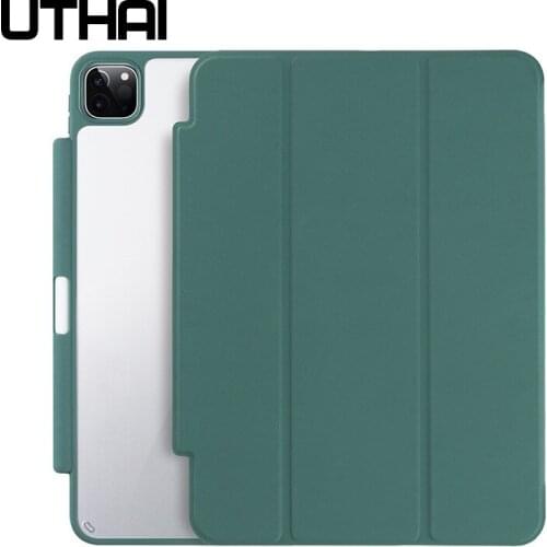 UTHAI E037 2020 new Pro11 protective cover 10.2 high transparent PC backplane air 3 transparent mini 5 pen slot anti-drop shell