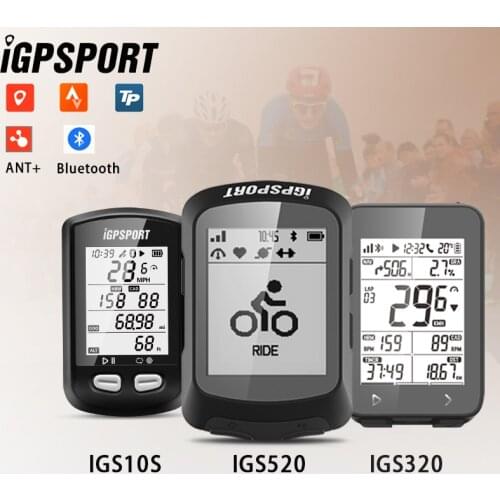 IGPSPORT IGS520 Bike Wireless Speedometer ANT+ Bicycle Computer Bluetooth GPS Waterproof IPX7 Accessories