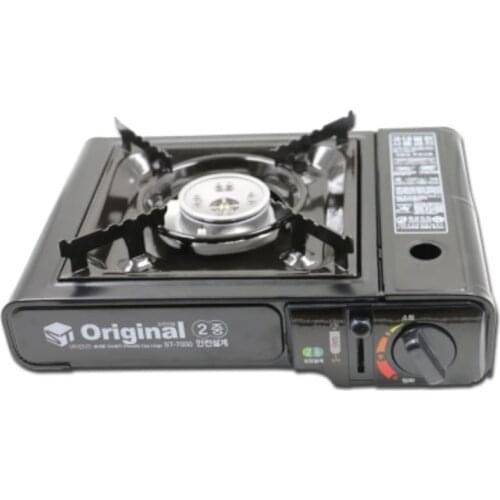 Windproof Natural gas stove outdoor camping stoves Barbecue Picnic camp bivouac sleep in the open oven stove Portable grills