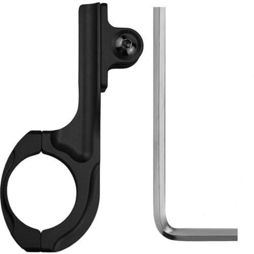 50pcs Aluminum Alloy Long Bicycle Bike Handlebar Clamp Clip Mount For GoPro Hero 5 4 3 Session SJCAM Sport Camera Accessories