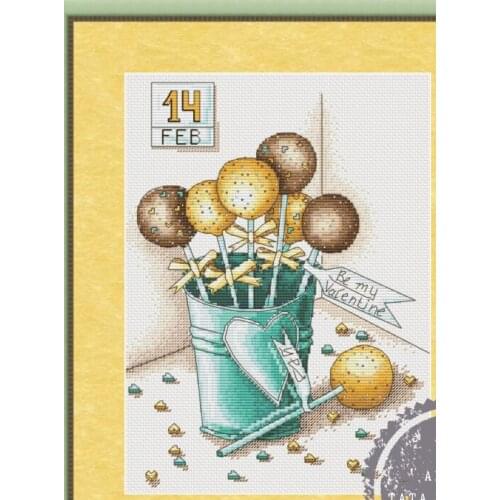 ZZ1578 DIY Homefun Cross Stitch Kit Packages Counted Cross-Stitching Kits New Pattern NOT PRINTED Cross stich Painting Set