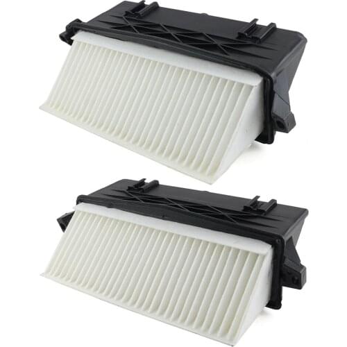 AP02 Pair Air Filter Left & Right For Mercedes Benz OM642 S350 ML350 ML300 GL320 GL350 E350 E300 C350 C300 CDI 4matic