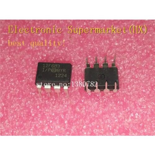 Free Shipping 50pcs/lots PIC12F683-I/P PIC12F683 DIP-8 New original IC In stock