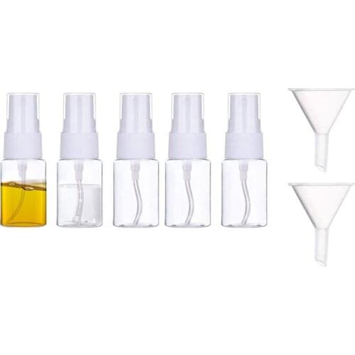 10pcs Spray Bottle 10ml Fine Mist Sprayer Bottles Plastic Empty Refillable Atomiser BPA Free PET Travel Bottle