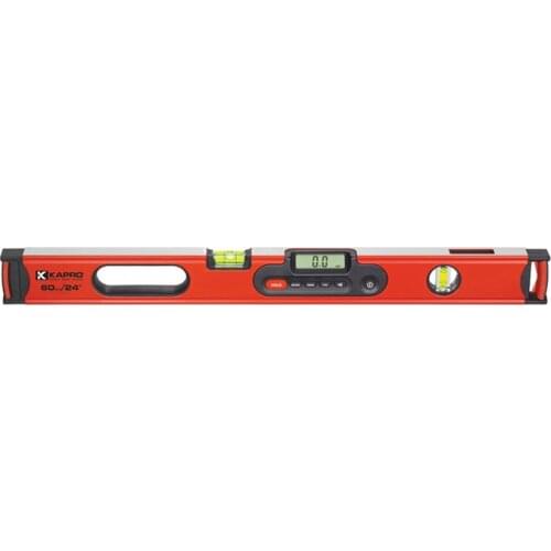 KAPRO Free Shipping Digital High Precision Magnetic Muliti-function 180 Degree Level Ruler Inclinometer LCD Display Backlight
