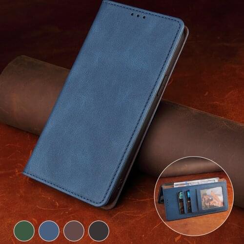 Leather Holder Case For Xiaomi 10T Lite POCO M3 Redmi Note 10 Pro Max 9 8 Pro Max Note 10S 9S 8T Wallet Stand Phone Cover Funda