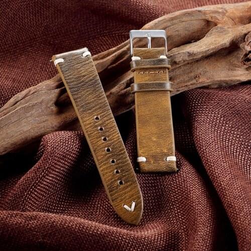 Onthelevel Leather Strap Watch Band For Apple Watch Band 38mm 42mm Handmade Watch Strap For iwatch Series 1 2 3 4 #D