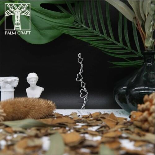 Love heart shape rope metal die cutting dies 2020 DIY decorative Scrapbook Paper Card making die cut Crafts embossing Stencil