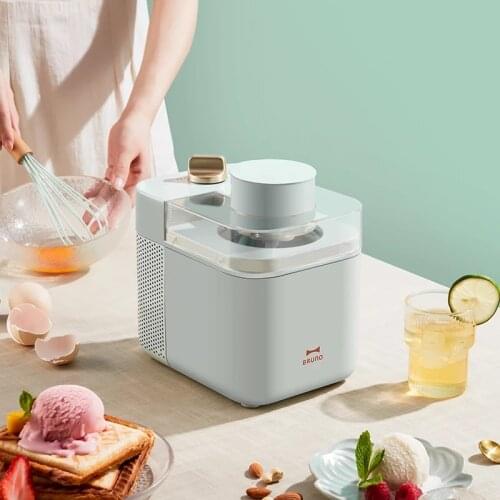 YouPin DIY Mini Ice Cream Maker Machine Fully Automatic Sorbet Fruit Yogurt Ice Maker Dessert Maker 500ml For Home