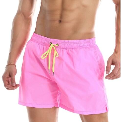 Cross-Border New Mens Beach Pants Quick-Dry Pants Mens 4-Point Shorts Breathable Waterproof Casual Sports Pants Shorts