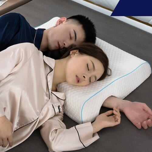 New Style Anti-Hand Paralysis Pillow Duet Protection Cervical Pillow Couple Pillow Slow Rebound Memory Pressure Pillow