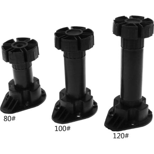 4pcs Adjustable Height Cupboard Foot Cabinet Leg For Kitchen Bathroom