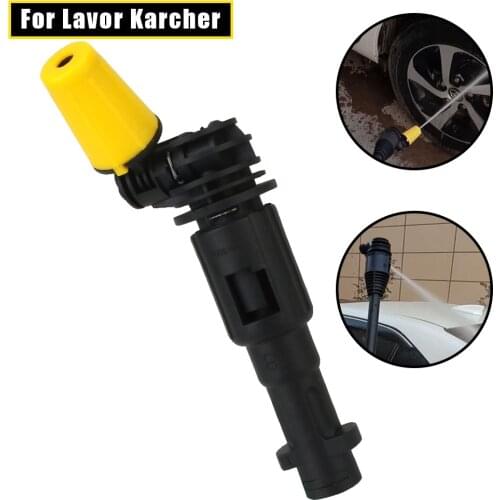 Cleaner Spray Nozzle Turbo Nozzle Fit 360° Gimbaled Spin Dirt Shock For Karcher Trigger Guns High Pressure Car Wash Tool