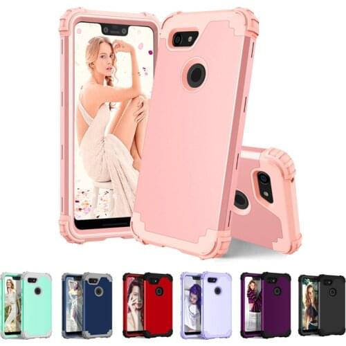 3IN1 Shockproof Case for Google Pixel 5 Case Coque Google Pixel 4 A XL Case Pixel 3a 3 XL 4a 5a Pixel3 4XL Pixel4 3XL Back Cover