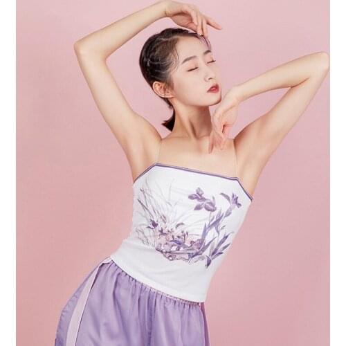 Fairy Classical Dance Tops For Adult Designer Clothes Ballerina Costume Ballet Tutu Dancewear Folk Dance Outfit JL2272