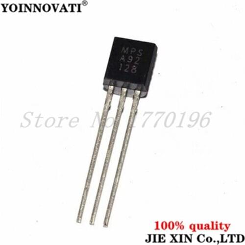 100PCS MPSA92 A92 TO-92 TO92 triode transistor New original