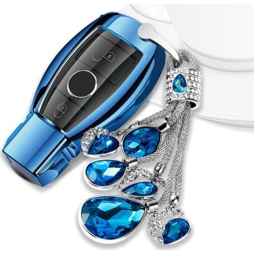 Hight quality Soft TPU car key cover for Mercedes-Benz C W204 GLC 260 C200 key cover CIA GLA W205 W212 C S E accessories class