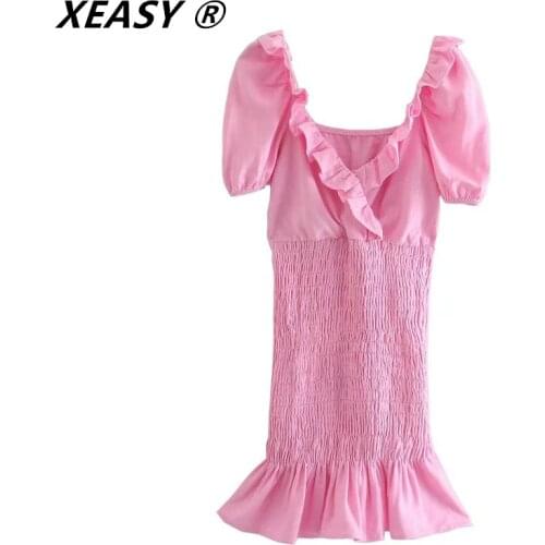 Пышные летние платья XEASY China At AliExpress