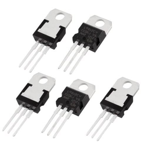 10PCS IC L7812CV TO-220 Voltage Regulator 12V NEW GOOD QUALITY T27