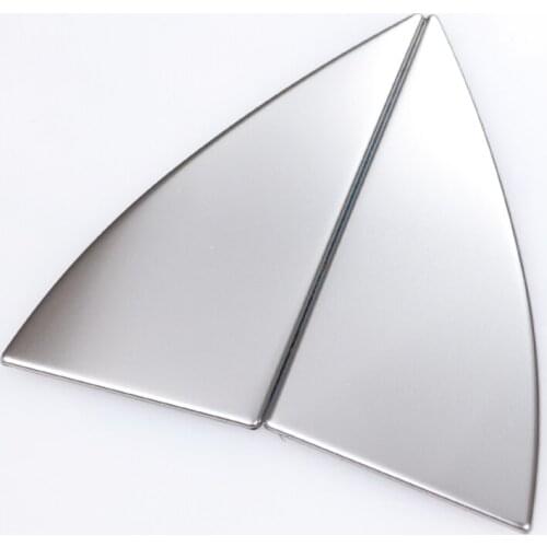 2pcs/set stainless Car Interior Front Column Loud Sound Horn Decorative Cover Accessories For Chevrolet Equinox 2017 18 19 20