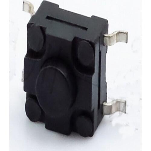 20pcs TS-I015 waterproof micro switch 6*6*5 waterproof dustproof touch button switch 4 four foot patch button