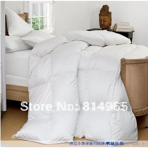 300GSM QUEEN 210X210CM OR MAKE ANY SIZE 95% EUROPEAN DUCK DOWN QUILT DOONA COMFORTER - 5 BLANKET WARM HIGH QUALITY