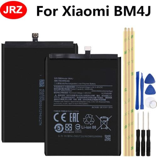 For Xiaomi Redmi Note 8 Pro Battery 4400mAh Mobile Phone Replacement BM4J Batteria Batterie Accumulator AKKU+tools