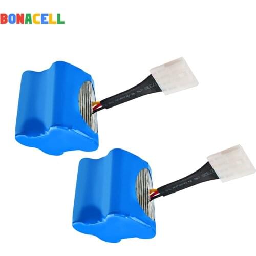Bonacell 2 pack 5.0 Ah 7.2V for Neato XV-11 Rechargeable Li-ion batteries battery Replace 945-0005 205-0001 945-0006 945-0024 T3