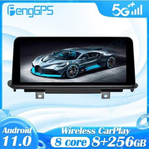 Car Multimedia Headunit for BMW X5 F15 2014-2016 with NBT GPS Navigation Head Unit Touchscreen Android 10.0 IPS 10.25 Inch OBD2