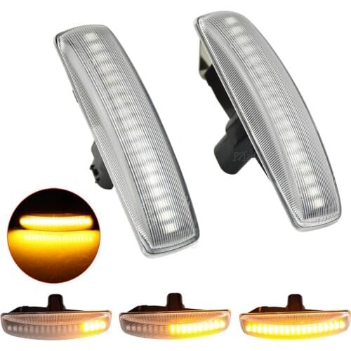 Fender Side Marker Turn Signal Indicator Dynamic Lights for Discovery 3 4 Land Rover Freeland 2 Range Rover Sport Supercharger