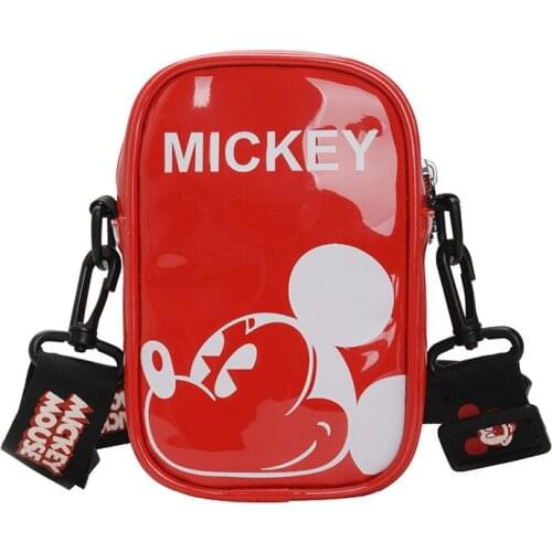 Cartoon Disney Mickey mouse Childrens Messenger bag Mickey Minnie mouse children shoulder bag boy girl chest bags waist bags