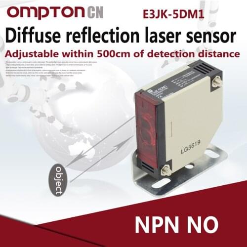 E3JK-5DM1 NPN NO Infrared diffuse reflection photoelectric switch Working power 6-36VDC/220VAC/380VAC