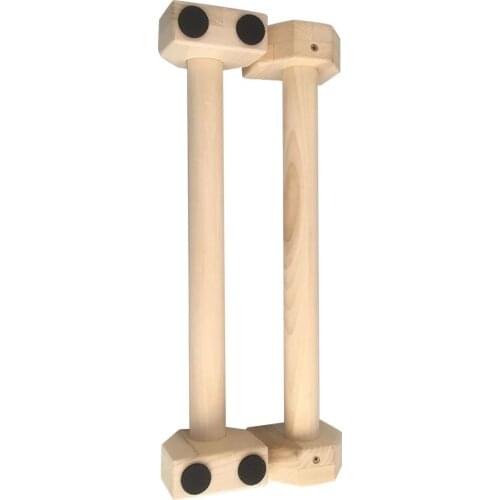 H Shaped Environmental Wooden Calisthenics Handstand Personalized Parallel Bar Double Rod Push-Up Stand Sporting Goods