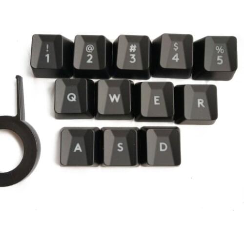 12Pcs Bump Keyboard Keycaps for logitech G413 G613 G910 G810 G310 Backlit Keycap