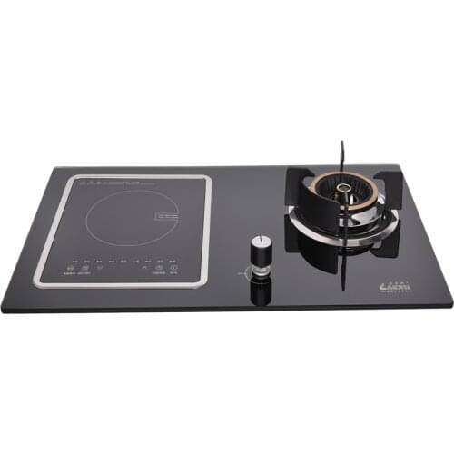 Kitchen Gas-Electric Dual-Purpose Induction Cooker Household Gas Stove Induction Cooker Embedded Stove Double Induction Cooker