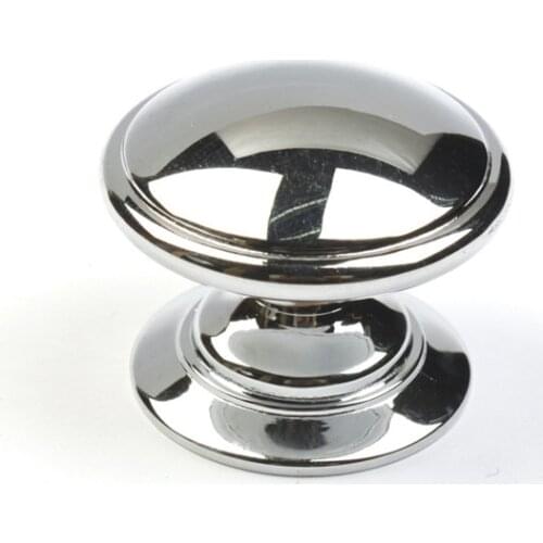 Modern simle fashion chrome / silver drawer cabinet knobs pulls stain nickel / stainless steel dresser kitchen cabinet handles