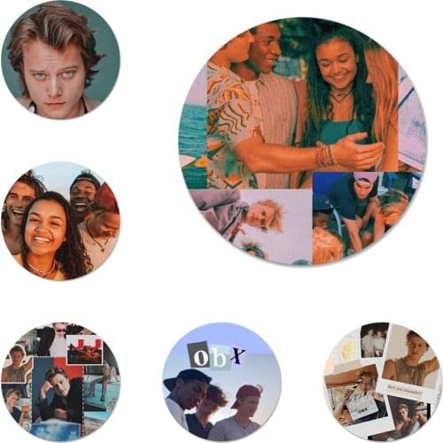 New Arrival Rudy Pankow Outer Banks Badge Brooch Pin Accessories For Clothes Backpack Decoration gift 58mm