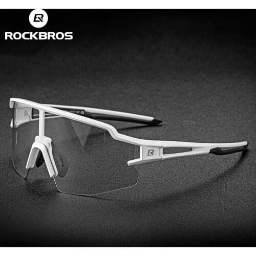 ROCKBROS Polarized Cycling Glasses Photochromatic Sport Sunglasses for Men Women Bike Bicycle Glasses gafas MTB Cycle Sunglasses