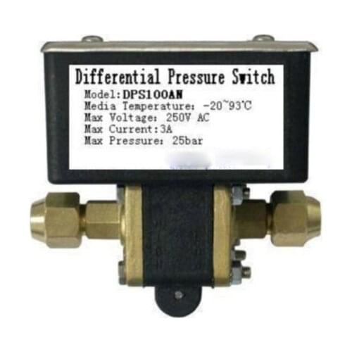 Pressure difference switch for pump accessories water filter sewage pressure difference type flow switch pressure monitoring