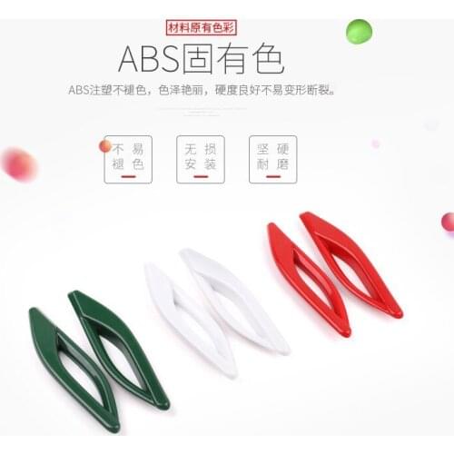 Fit for Maserati refitted leaf board air outlet three-color decorative stickers for President Geberit Ghibli refit