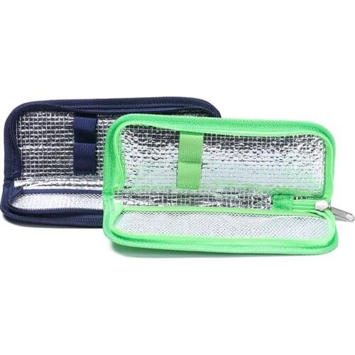 Portable Diabetic Insulin Cooling Bag Protector Pill Refrigerated Ice Pack Medical Cooler Insulation Organizer Travel Outdoor